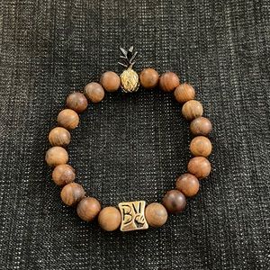 Brown pineapple Buena Vida bracelet